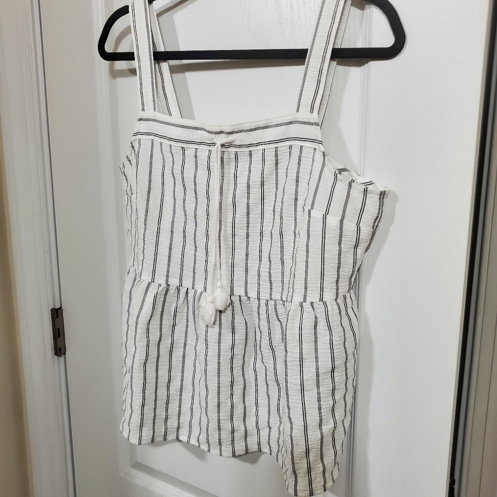 Banana Republic Medium Halter Top Stripes